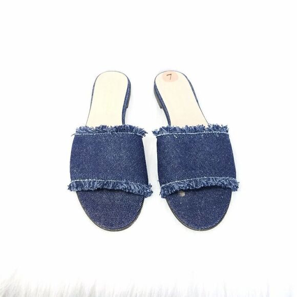 Denim flats made in Italy - Picture 2 of 4